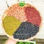 Đậu đen xanh lòng/đậu xanh/đậu đỏ/đậu phộng (lạc) giống thuần 200g - chưa rang