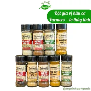 Gia vị hữu cơ - hạt tiêu sọ, bột tiêu, bột nghệ, bột gừng, bột quế, hoa hồi