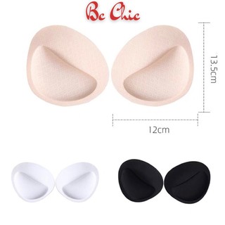 1 Đôi Đệm Mút Dày 1- 6cm, Đệm Tam Giác Dùng Thay Thế Cho Áo Bra, Áo Tập, Áo Ngực BC_CHIC LINGERIE