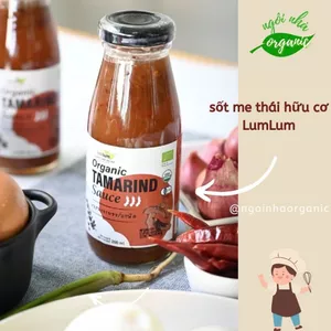 HSD 09/2027 - Sốt me Thái hữu cơ Lumlum 200ml Organic Tamarind Sauce