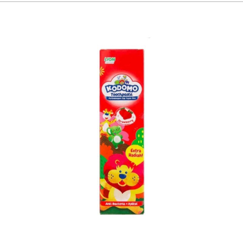 Kem Đánh Răng Cho Bé Nuốt Được, Kem Đánh Răng Trẻ Em Kodomo Trọng Lượng 45g không cay