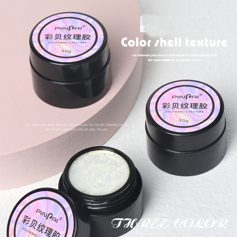 Gel ngọc trai tạo vân làm móng mẫu mơi