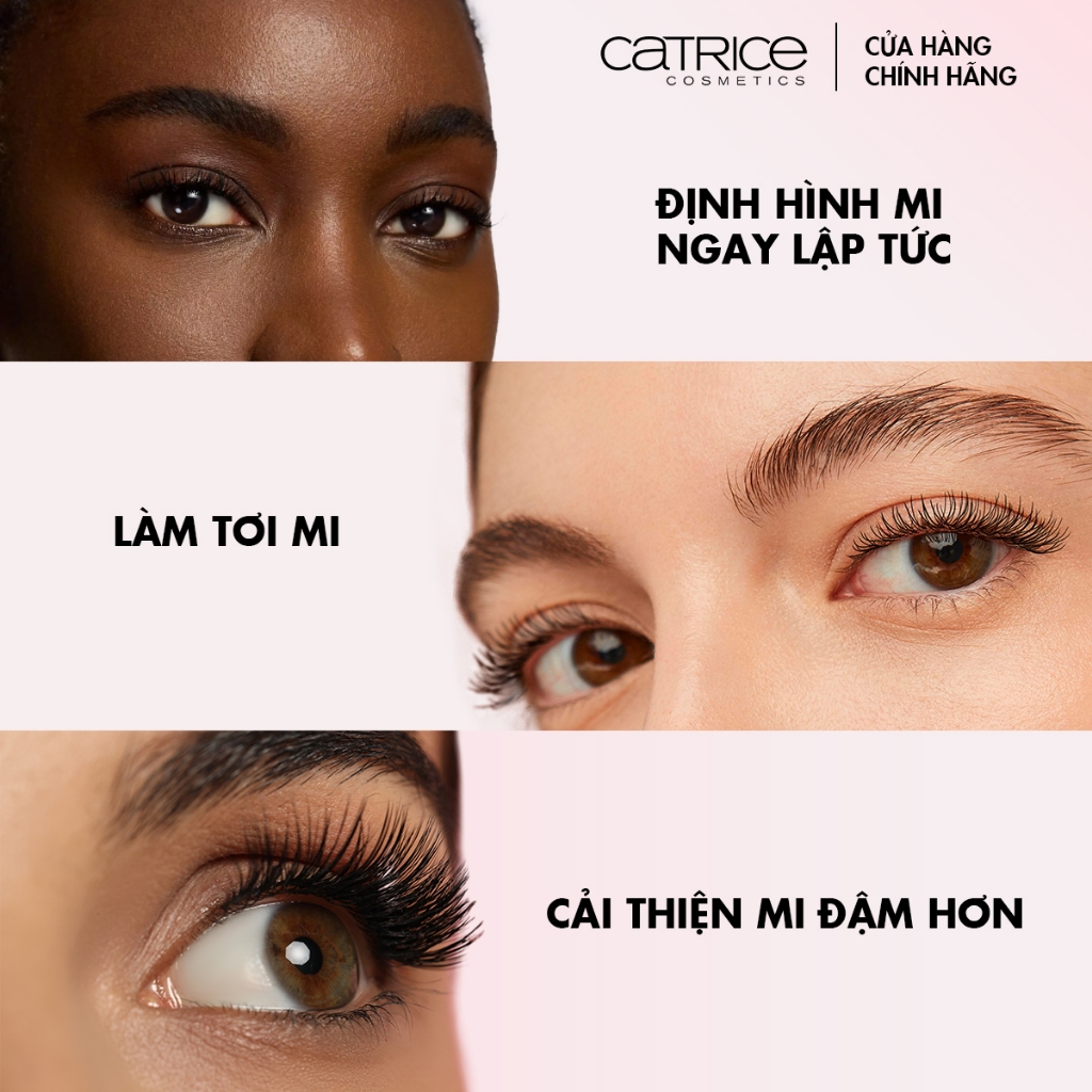 Mascara tăng độ đậm của mi Catrice Glam & Doll Lash Colorist Semi-Permanent Volume 9ml