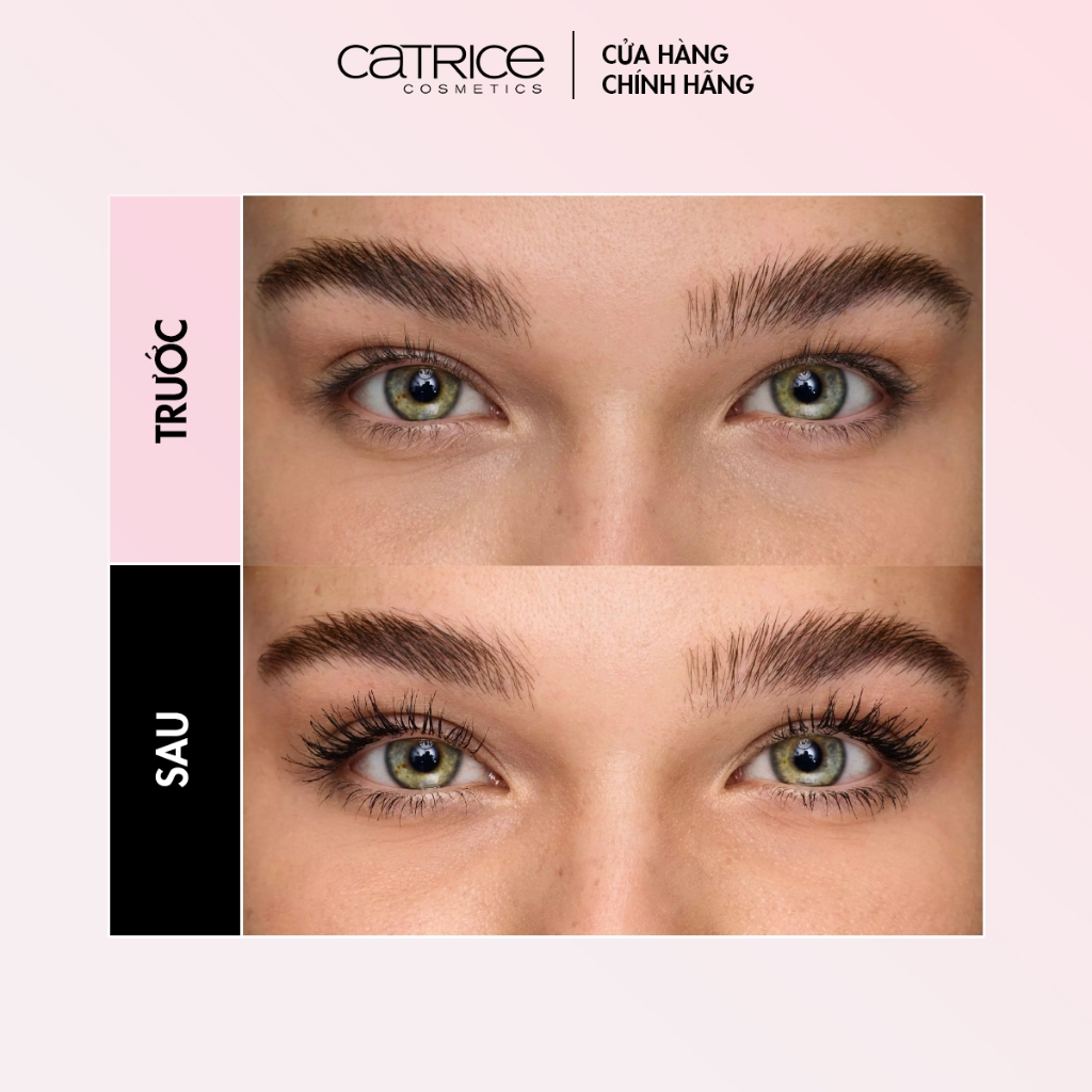 Mascara tăng độ đậm của mi Catrice Glam & Doll Lash Colorist Semi-Permanent Volume 9ml