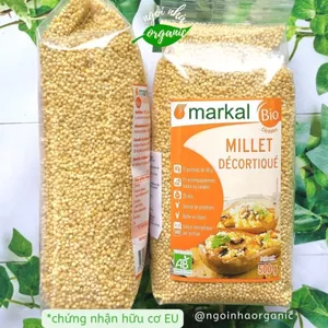 Hạt kê vàng hữu cơ đã tách vỏ Markal/C'LaVie - giàu dinh dưỡng
