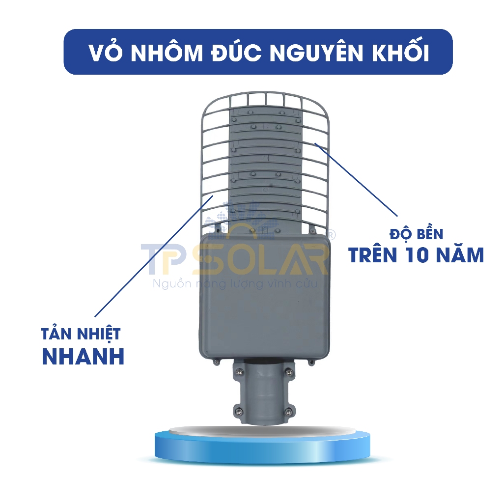Ảnh Đèn Công Trình Cao Áp Mắt Ngọc CT1000 Năng Lượng Mặt Trời TP SOLAR Công Suất 1000W Chống Nước IP68 - Bảo Hành 3 Năm 4