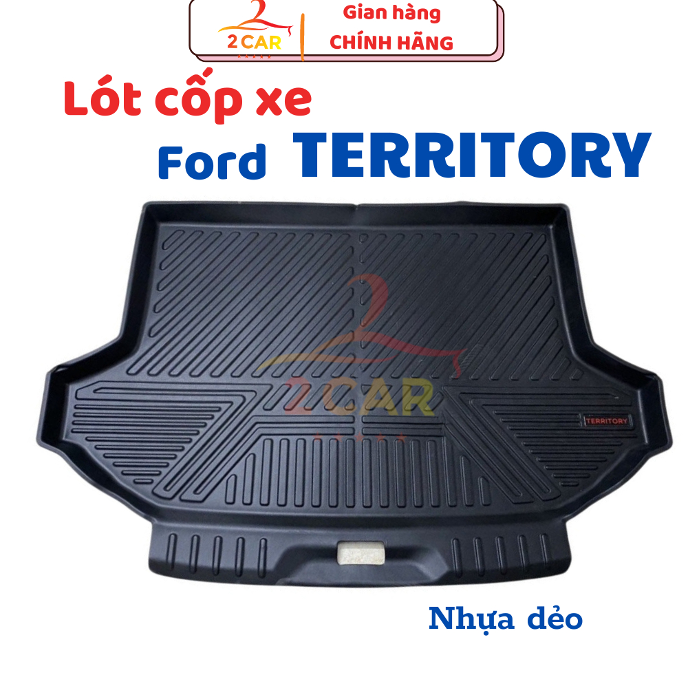 LÓT CỐP nhựa dẻo xe Ford Territory 20222 - 2026, nhựa dẻo, đàn hồi chống nước hiệu quả, không mùi cao cấp
