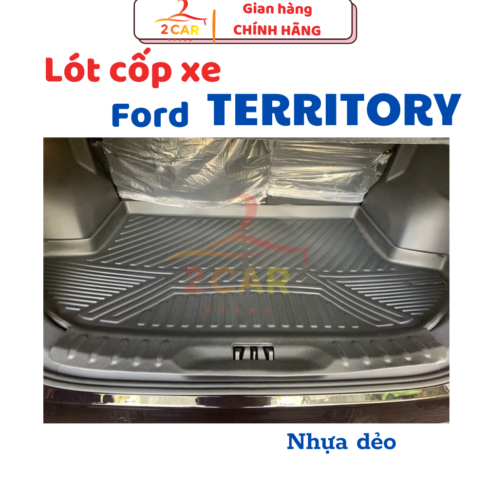 LÓT CỐP xe Territory đời 2022 - 2026 Hàng nhựa dẻo, không mùi, không thấm nước, vừa khít xe