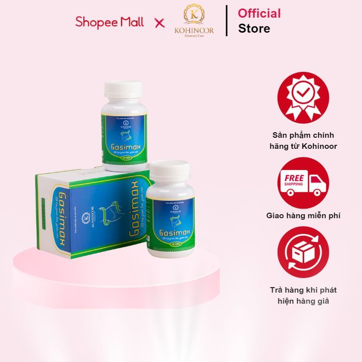 Ảnh Viên uống giảm cân GASIMAX Kohinoor (40 viên) 1