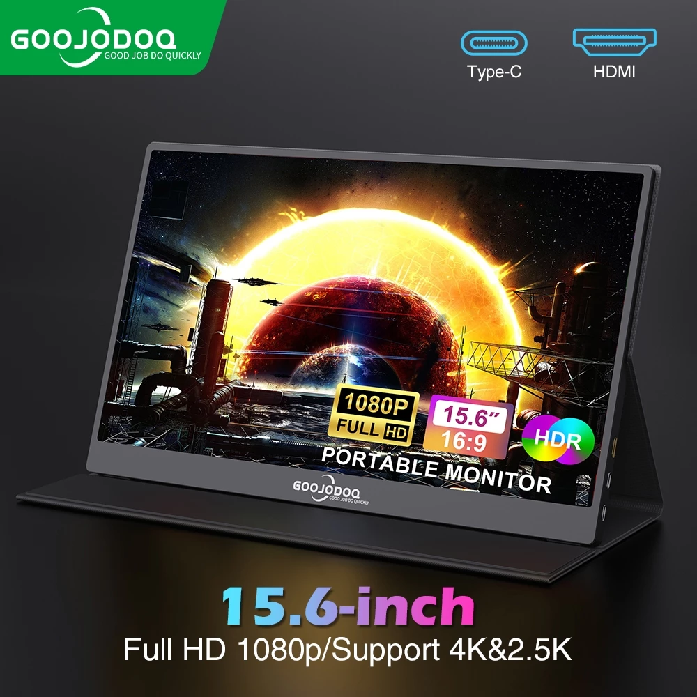 [Bảo hành tại địa phương] Màn hình di động gaming GOOJODOQ cho máy tính xách tay Điện thoại di động