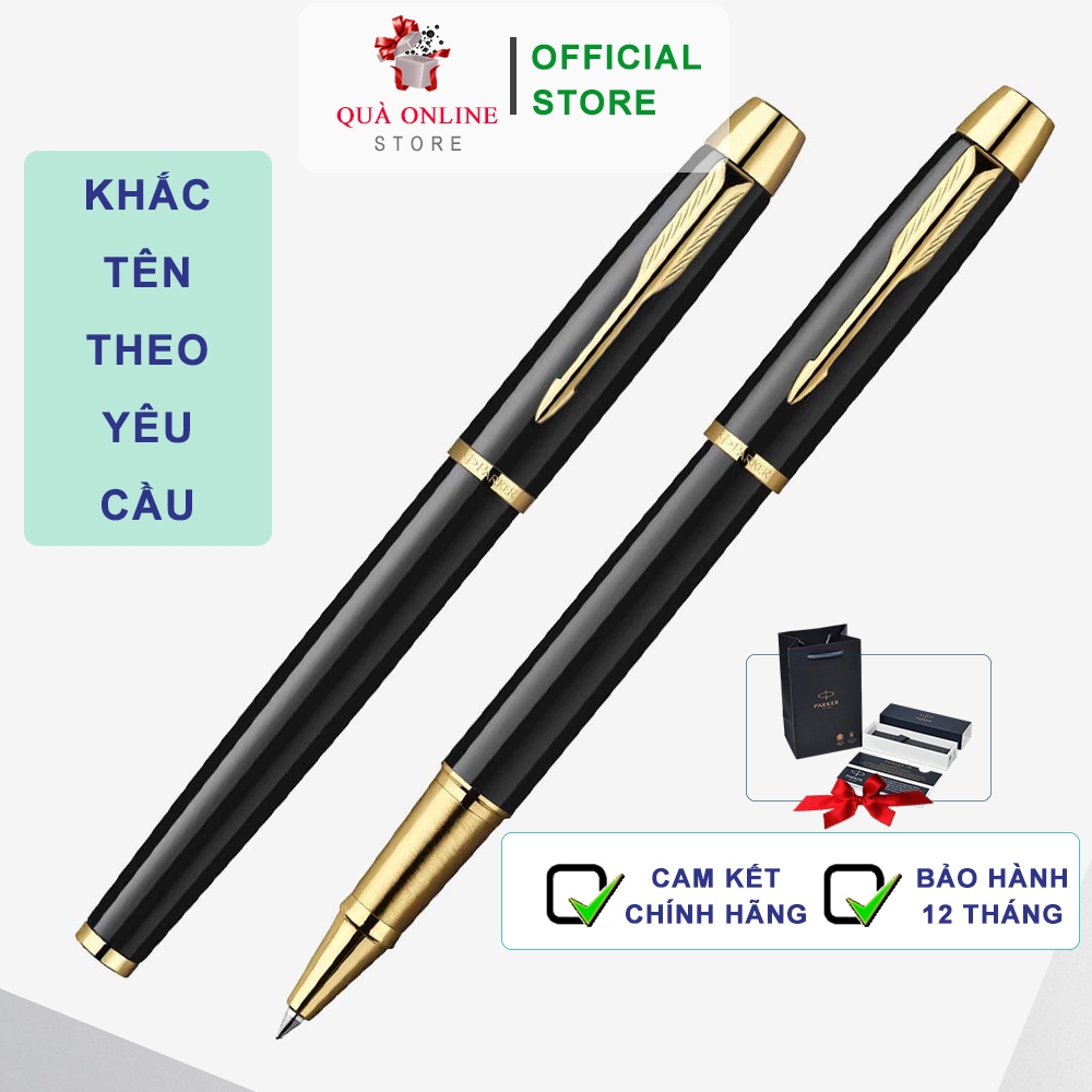 BÚT KÝ KHẮC TÊN CAO CẤP [KHẮC TÊN LOGO THƯƠNG HIỆU THEO YÊU CẦU] TẶNG 1 NGÒI DỰ PHÒNG