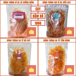 COMBO ĐỦ ĐẦY - 11 GÓI 11 VỊ BÁNH TRÁNG TRỘN TÂY NINH ĐA DẠNG (gói 100g, có thể chọn theo ý)