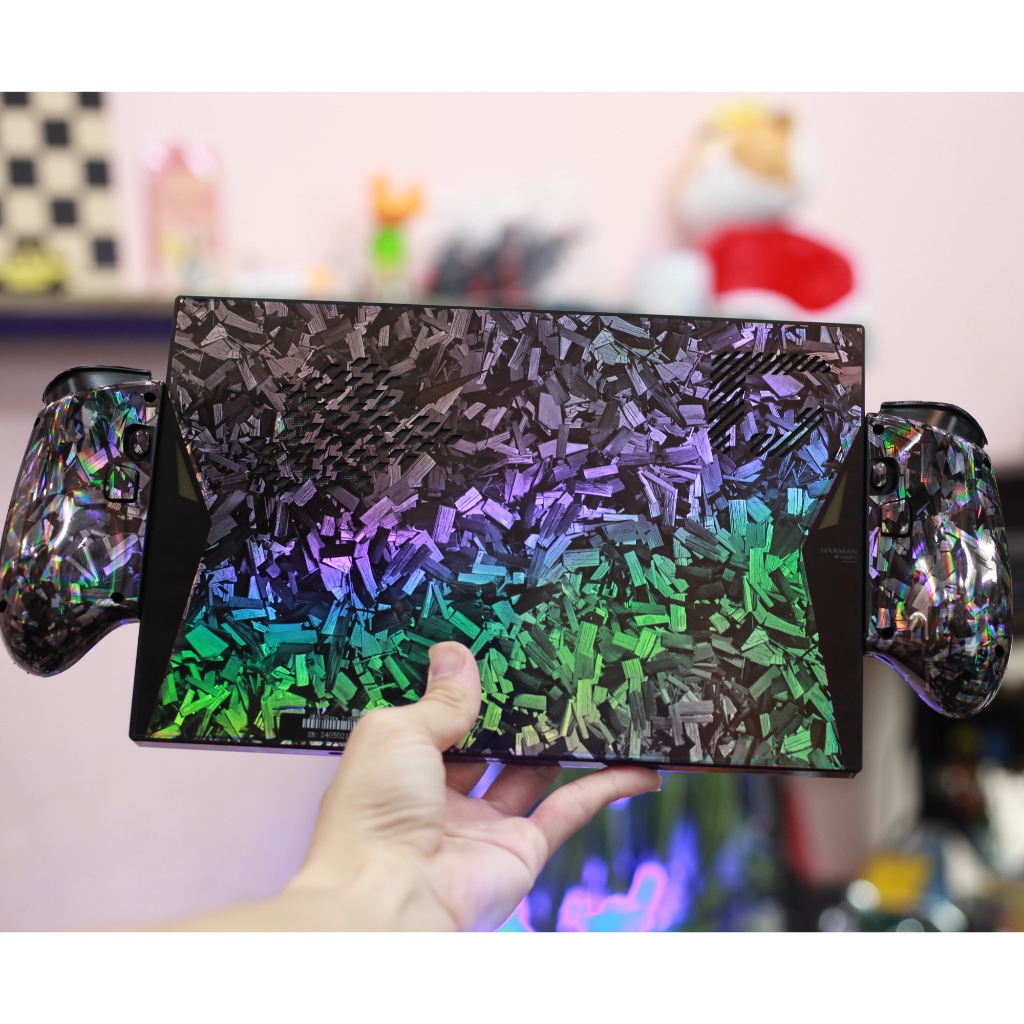 Skin dán One X Player X1 / X1 Mini mẫu Carbon Forged  | có custom theo yêu cầu | OneXPlayer