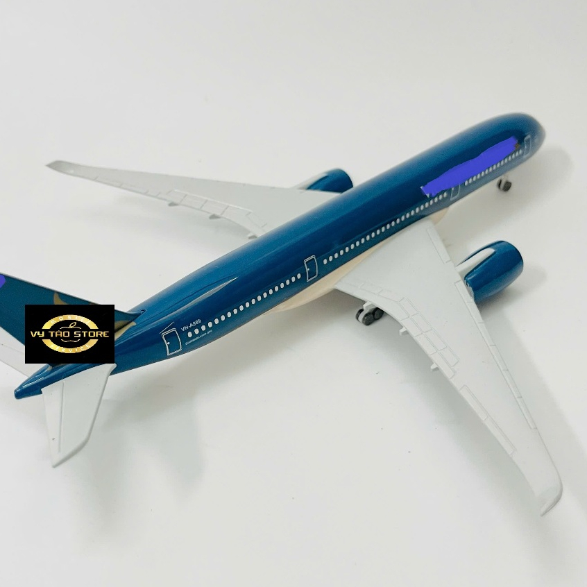 MÁY BAY AIRBUS A350-900 MÔ HÌNH TỈ LỆ 1:400 (20CM) KIM LOẠI CAO CẤP SƠN TĨNH ĐIỆN CỰC ĐẸP