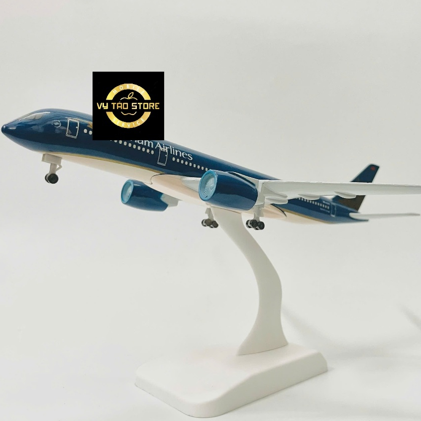 MÁY BAY AIRBUS A350-900 MÔ HÌNH TỈ LỆ 1:400 (20CM) KIM LOẠI CAO CẤP SƠN TĨNH ĐIỆN CỰC ĐẸP