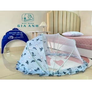 Màn chụp tự bung cho bé - Hàng Loại 1 - Mùng chụp tự bung xếp chống muỗi cho bé - Từ 1 > 3 Tuổi - Hàng tại xưởng