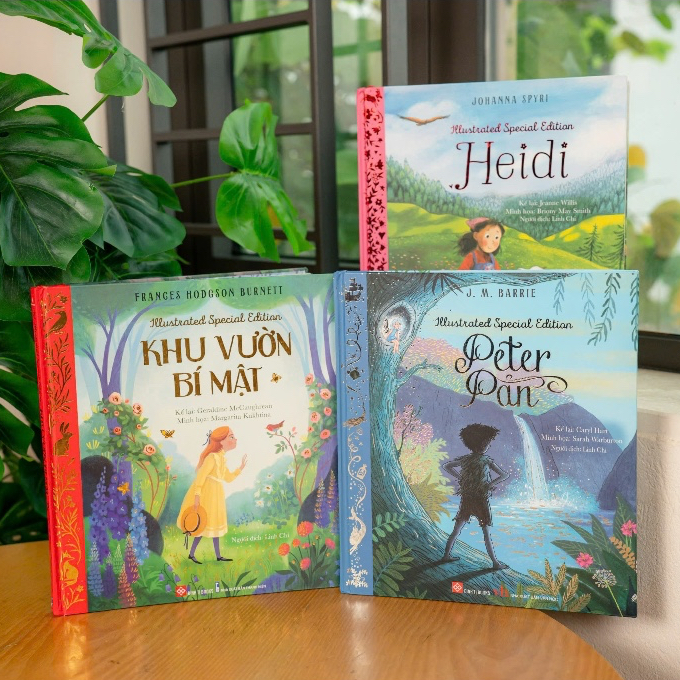 Sách - Illustrated Special Edition - Khu vườn bí mật - heidi - peter ...