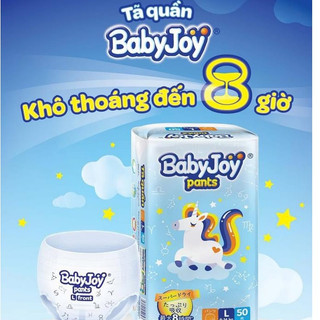 Tã Quần Baby Joy/ Baby Love M50/L50/XL50/XXL50 mỏng thoáng chỉ 2mm Công nghệ Nhật sản xuất tại VN