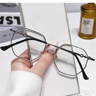 Gọng kính cận cao cấp chống ánh sáng xanh, Mắt kính mát nam nữ không độ thời trang chống tia UV K040