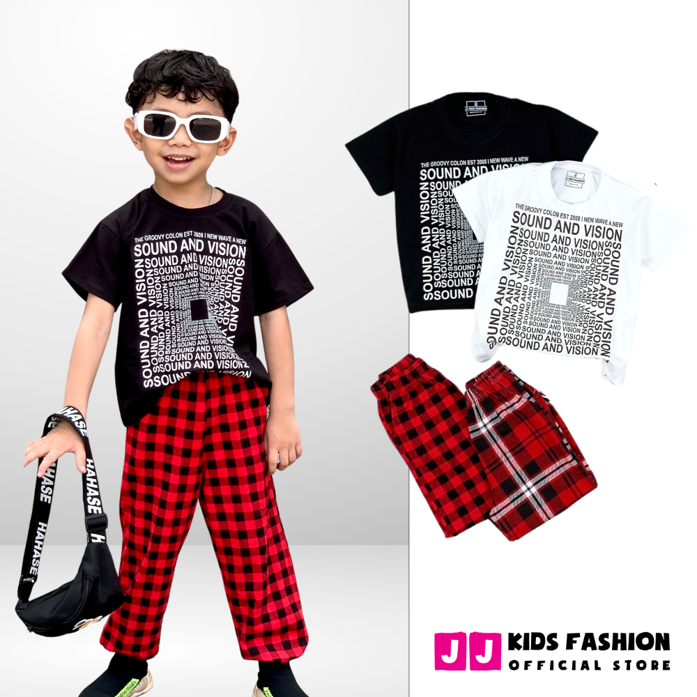 Bộ quần áo dài tay Xuân Thu cho bé trai cotton phong cách hàn quốc dễ thương | JJ Kids Fashion