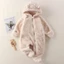 Body liền tất liền bao tay mùa đông Bodysuit lông cừu san hô dài tay Hàng Quảng Châu cho bé trai bé gái SLD19