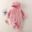 Body liền tất liền bao tay mùa đông Bodysuit lông cừu san hô dài tay Hàng Quảng Châu cho bé trai bé gái SLD19