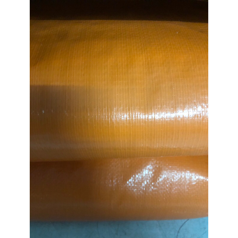 Bạt xanh cam che mưa nắng, phủ đồ. Nilon trắng loại dày