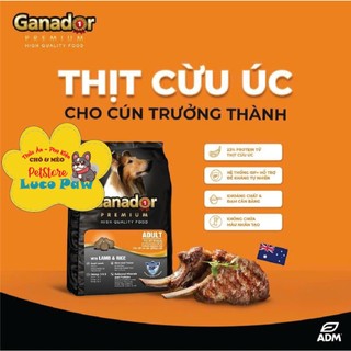 Ganador - Fib's Thùng Combo 12KG (3kg x 4 gói ) Giá siêu rẻ bán buôn : Thức ăn hạt khô cho Chó__