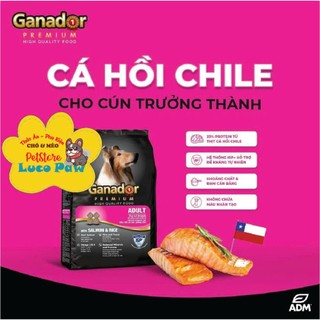 Ganador - Fib's Thùng Combo 12KG (3kg x 4 gói ) Giá siêu rẻ bán buôn : Thức ăn hạt khô cho Chó__