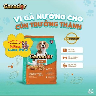Ganador - Fib's Thùng Combo 12KG (3kg x 4 gói ) Giá siêu rẻ bán buôn : Thức ăn hạt khô cho Chó__