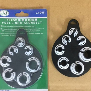 Dụng cụ khóa khớp nối ống ga lạnh ô tô 7 Kích cỡ: 1/4 “, 3/8”, 1/2 “, 5/8”, 3/4 “, 7/8” và 5/16 “