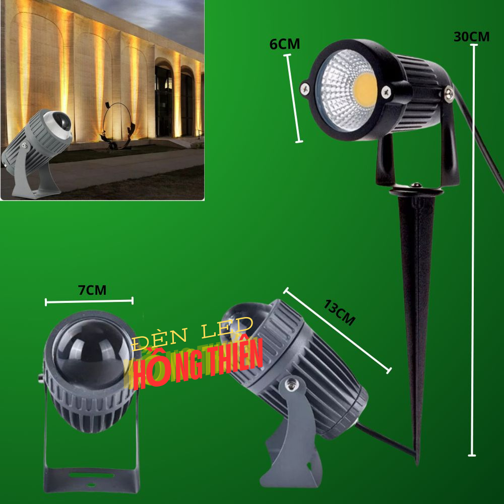 Đèn Rọi Cột Led Chiếu Bảng Hiệu Quảng Cáo, Chống Nước Ngoài Trời, Chiếu ...
