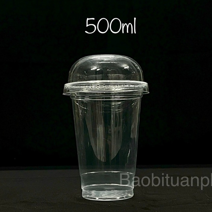 {Lốc 50} Cốc Nhựa PP 360ml 500ml 700ml dùng một lần cho quán cafe, trà sữa, takeway