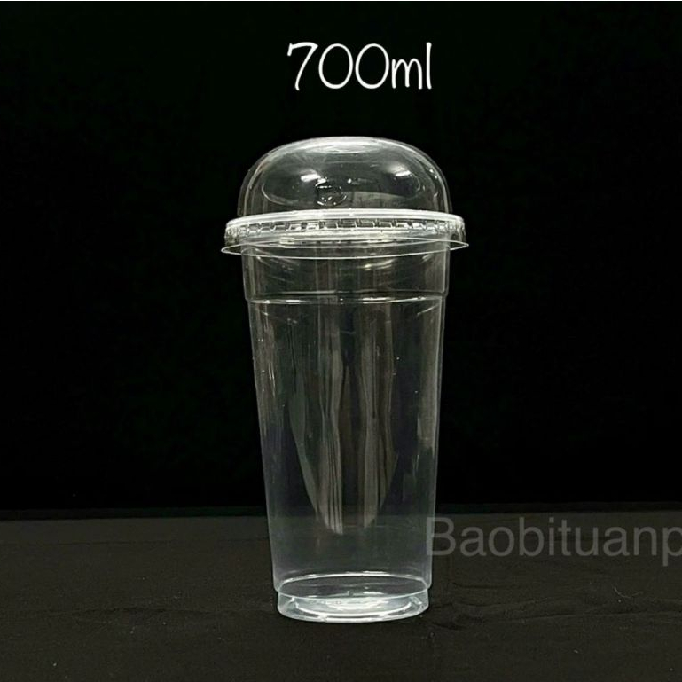 {Lốc 50} Cốc Nhựa PP 360ml 500ml 700ml dùng một lần cho quán cafe, trà sữa, takeway