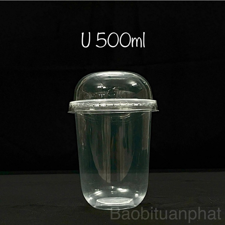 {Lốc 50} Cốc Nhựa PP 360ml 500ml 700ml dùng một lần cho quán cafe, trà sữa, takeway