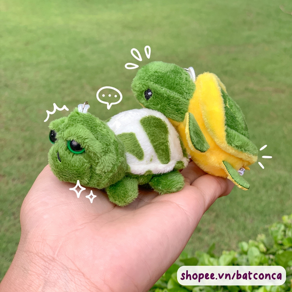[ảnh thật] móc khóa hình rùa biển, charm gắn túi hình con rùa, móc khóa ...