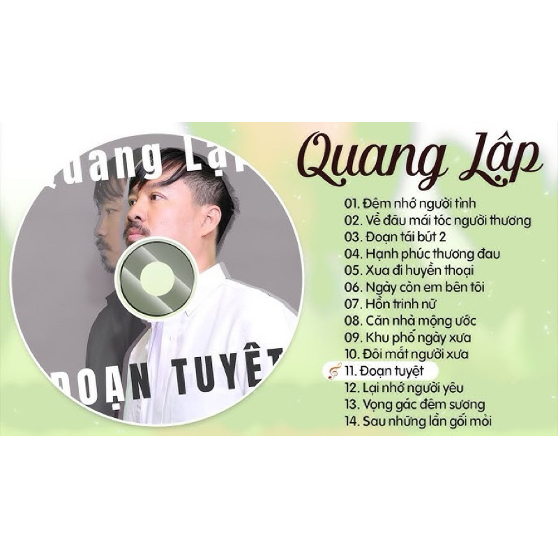 Băng Cassette Quang Lập - Chọn List nhắn tin cho shop