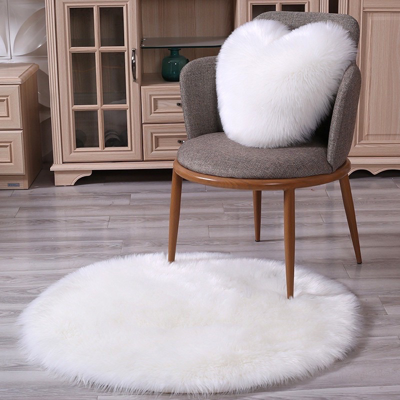 Thảm Lông Trải Bàn Điểm - Thảm Lông Chụp Ảnh 50cm x 80cm