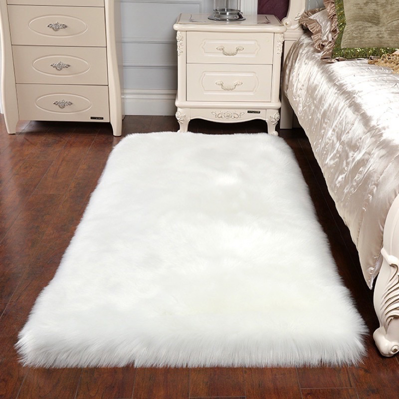 Thảm Lông Trải Bàn Điểm - Thảm Lông Chụp Ảnh 50cm x 80cm