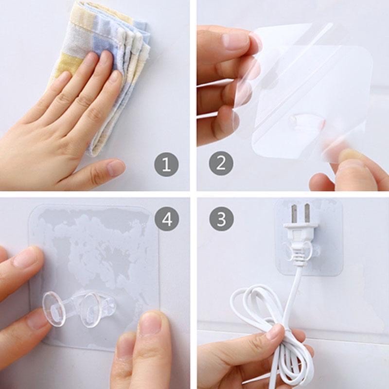 (Combo 5) Miếng dán treo phích cấm, treo điện thoại