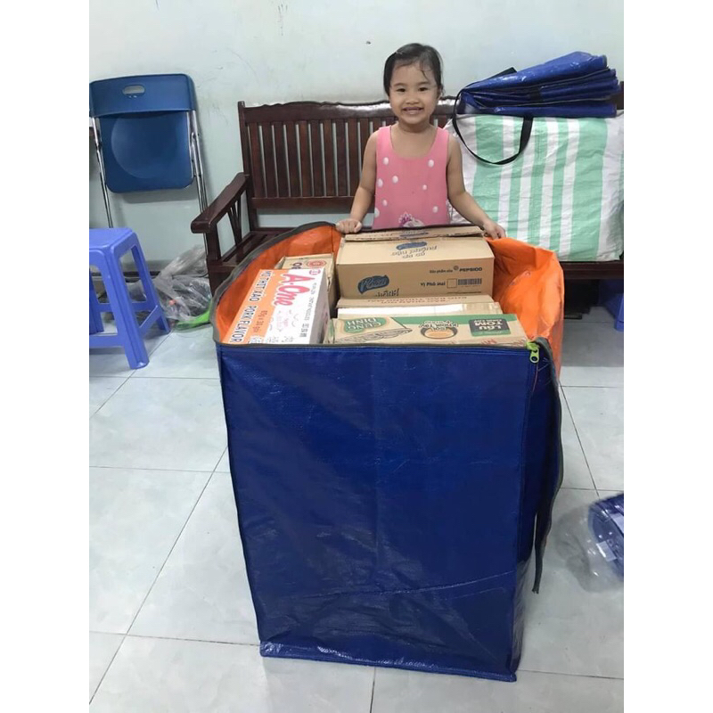 SIÊU TIẾT KIỆM - combo túi đựng đồ chuyển nhà gồm 2c s5 x.cam; 7c s6 rêu tím, 1c s7 rêu tím