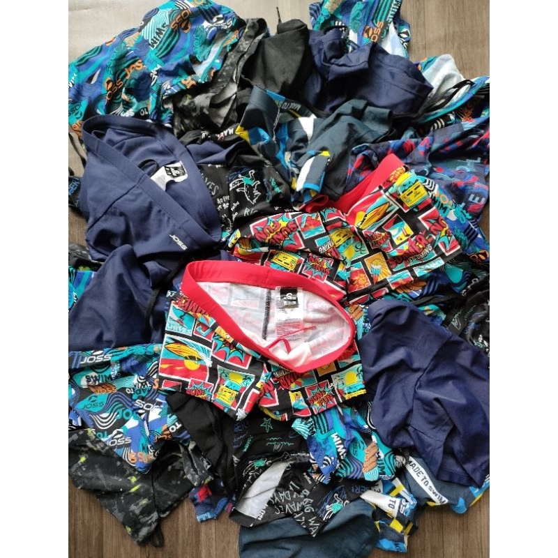 (Sale) Combo 2 quần bơi bé trai size đại (18-47 kg)