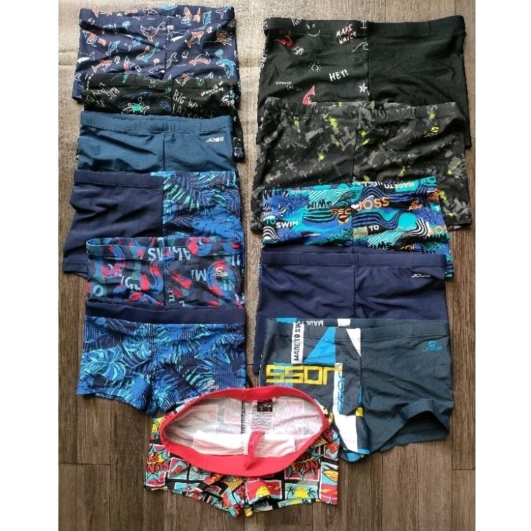 (Sale) Combo 2 quần bơi bé trai size đại (18-47 kg)