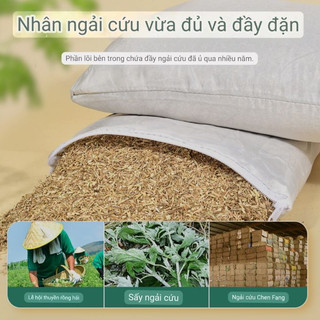 Gối ngải cứu điện massage cổ vai gáy ấm áp, thoải mái giúp đem lại giấc ngủ thư giãn an toàn cho bạn