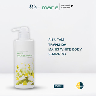 Hàng Outlet - Sữa tắm trắng da manis White Body Shampoo 450ml