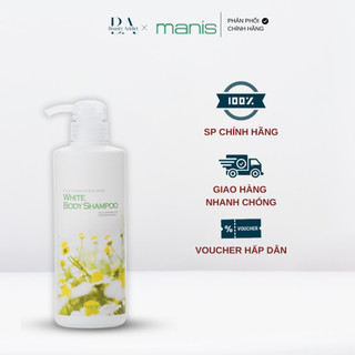 Hàng Outlet - Sữa tắm trắng da manis White Body Shampoo 450ml