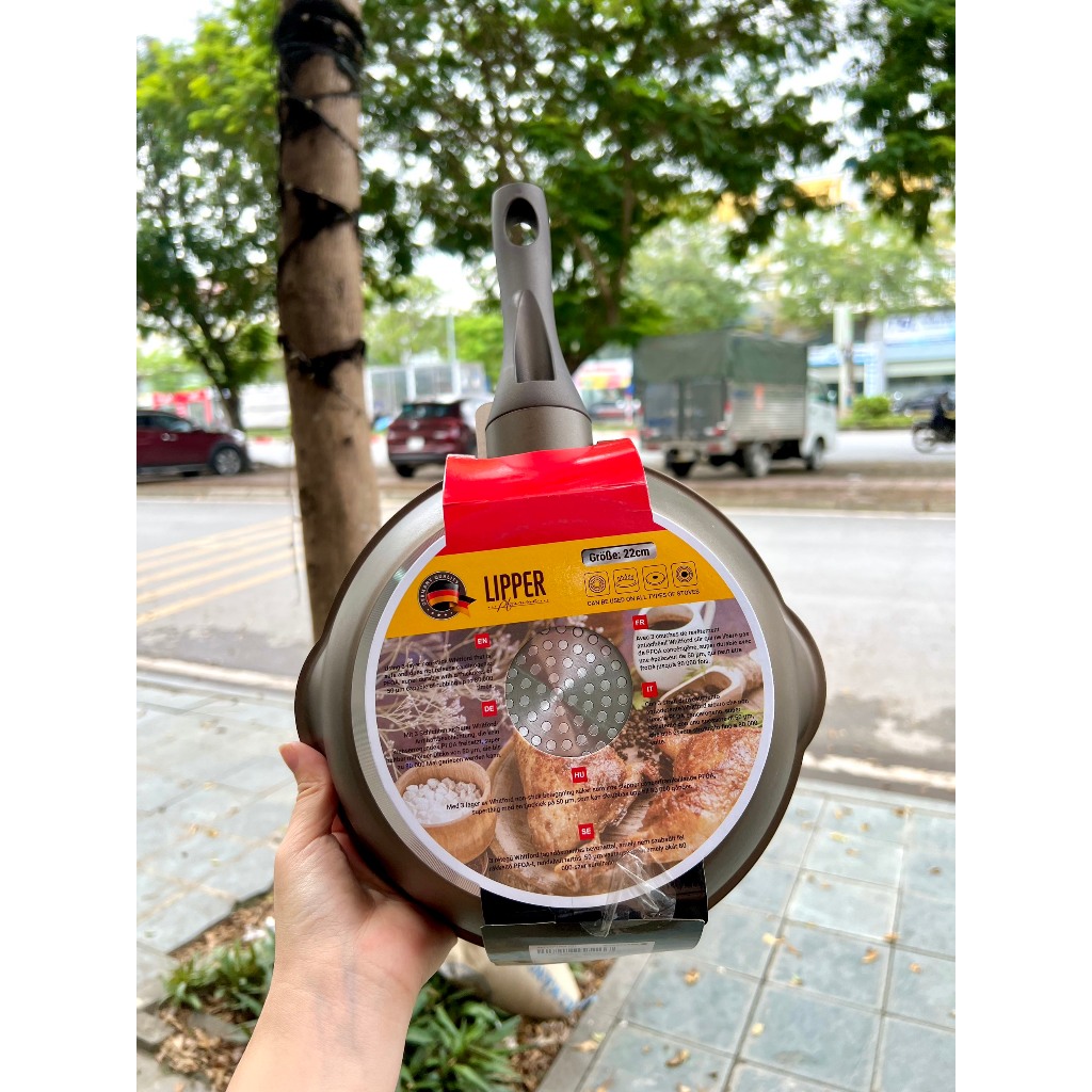 Ảnh Chảo Chống Dính Cao Cấp Lipper Size 24-26-28cm Hàng Chính Hãng KALPEN-GIA DỤNG ĐỨC Bảo Hành 2 Năm 4