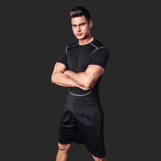 Áo Thể Thao Nam Cộc Tay Chuyên Tập Gym Chất Liệu Co Giãn Thấm Hút Mồ Hôi Ôm Body GEPO