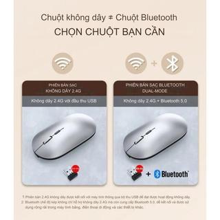 Chuột Không Dây X2 Bluetooth - Sạc Pin Trực Tiếp và Thiết Kế Gọn Gàng, Hiệu Suất Cao - PRAMI037