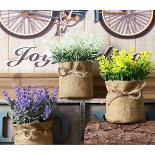 Vải bao bố thưa làm đồ chơi, trang trí decor quán 0,8x1m